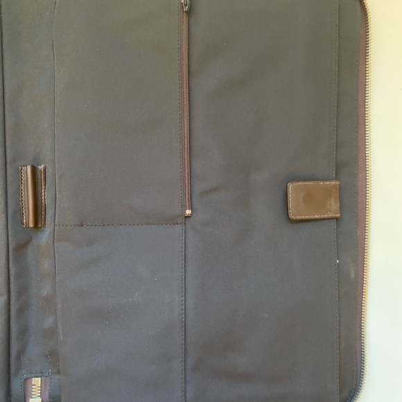 Trussardi Leather Portfolio NWOT - Picture 5 of 8